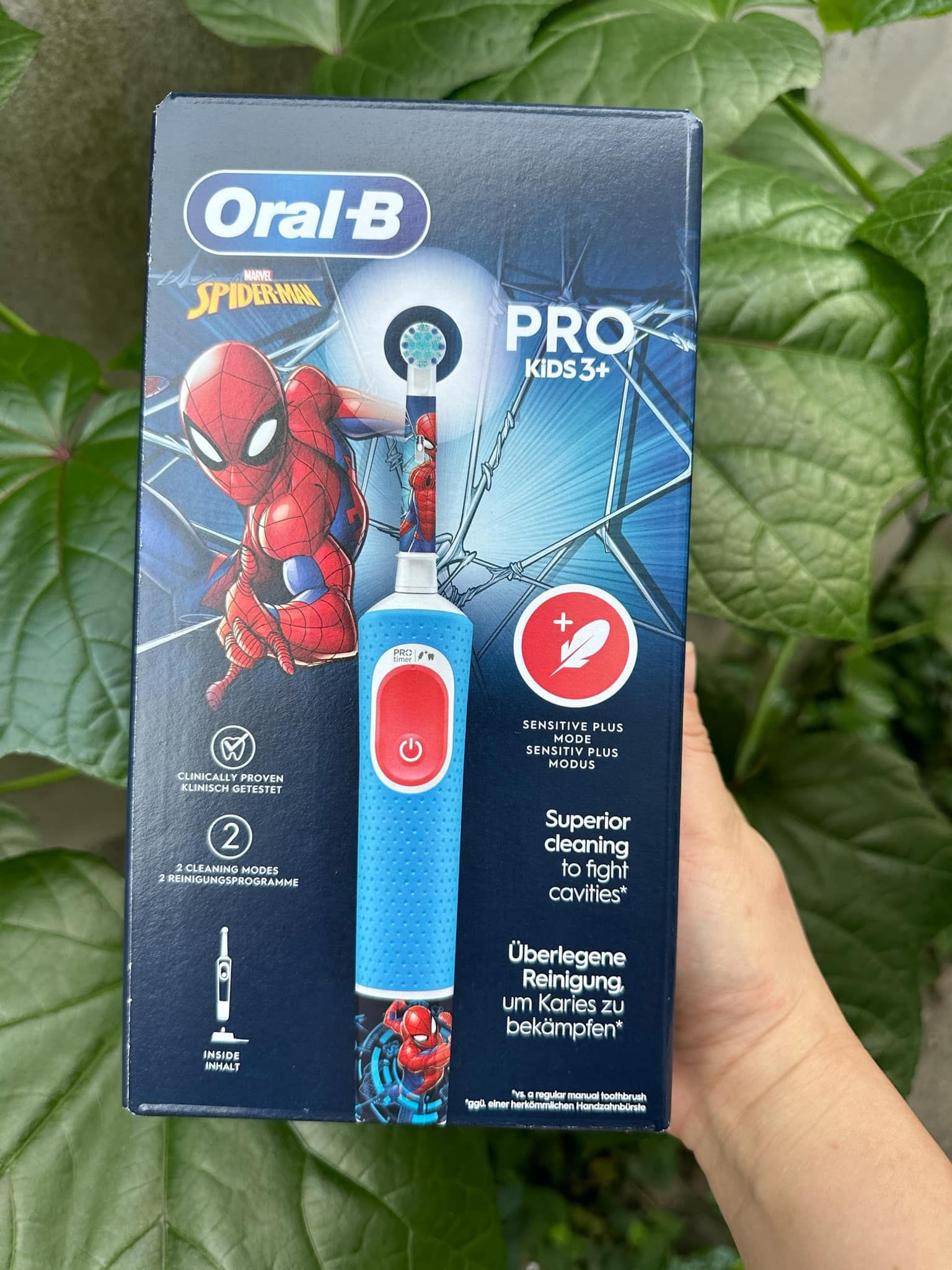Bàn chải điện Oral B cho trẻ em từ 3 tuổi