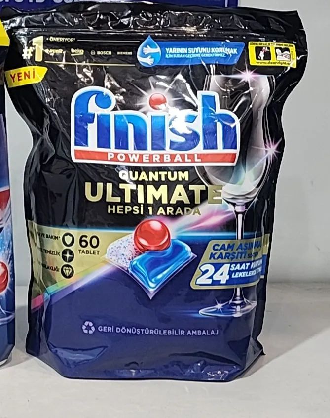 Viên rửa bát Finish All In 1 Ultimate 60 viên