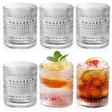 Bộ 6 cốc Hobnail trong suốt cao cấp 360ml