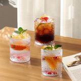 Bộ 6 cốc Hobnail trong suốt cao cấp 360ml