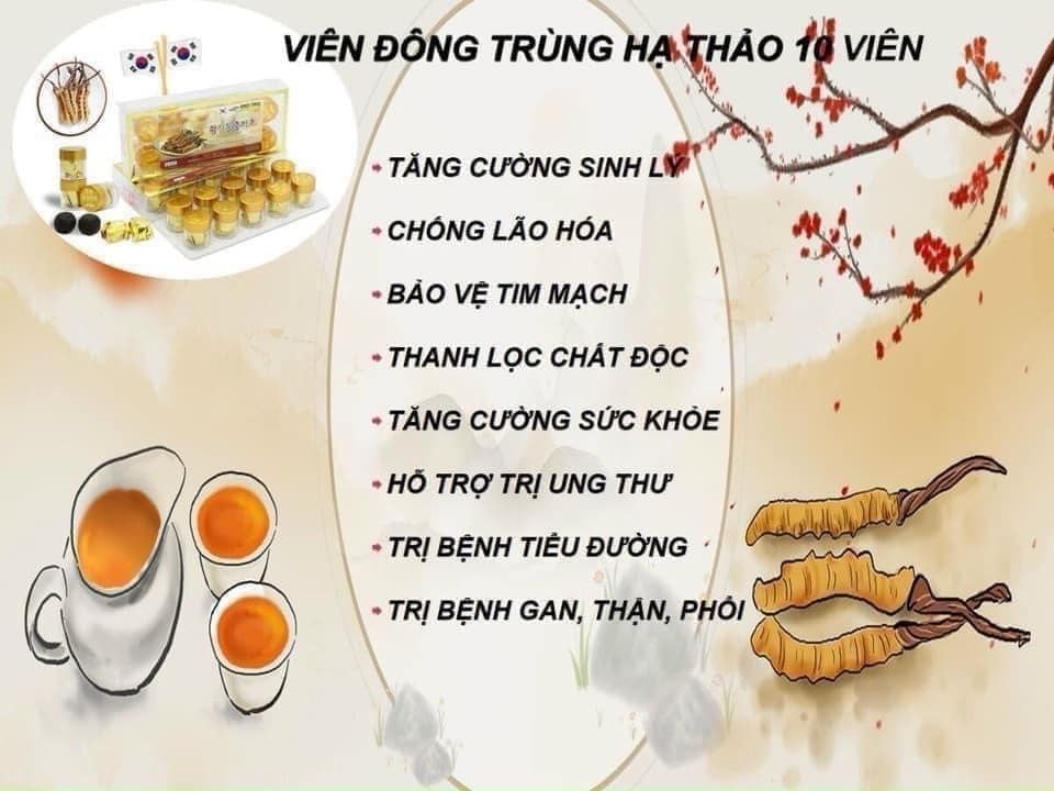 Viên Hoàn Đông Trùng Hạ Thảo Hàn Quốc IMPERIAL FAMILY KOREAN CORDYCEPS