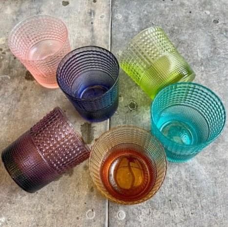Bộ 6 cốc màu IVV Speedy 280ml - Made in Italy