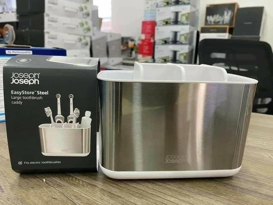 Khay đựng bàn chải, kem đánh răng Inox Joseph Joseph
