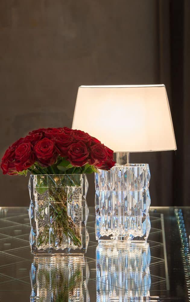 Lọ hoa pha lê Baccarat Louxor dáng chữ nhật