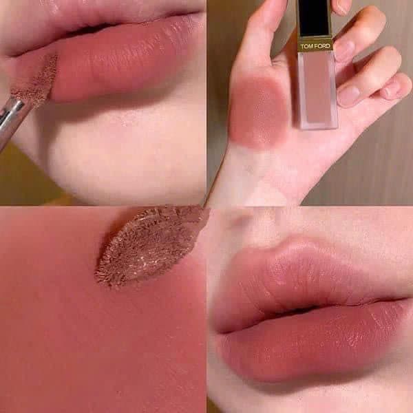 Son kem lì Tom Ford Liquid Lip Luxe Matte 2023 màu 121 hồng đất