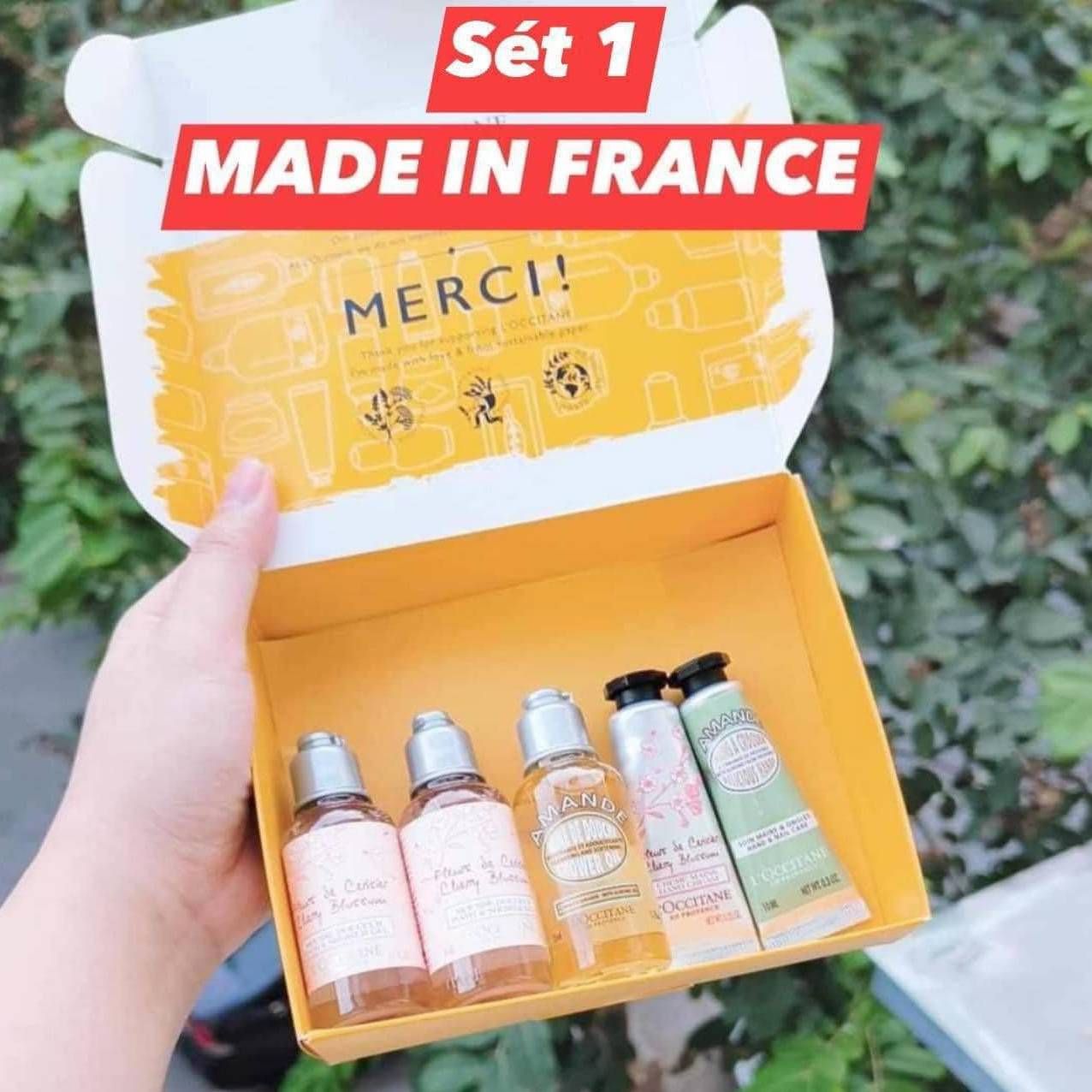 Bộ 5 món L’occitance mini en Provence