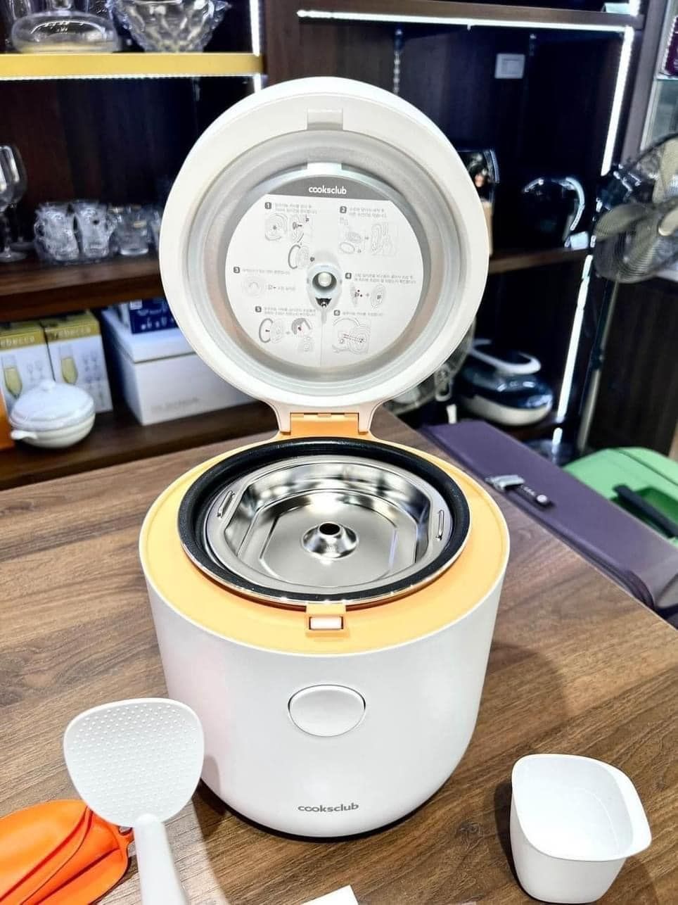 Nồi cơm điện nhỏ tách đường Cooksclub Healthy