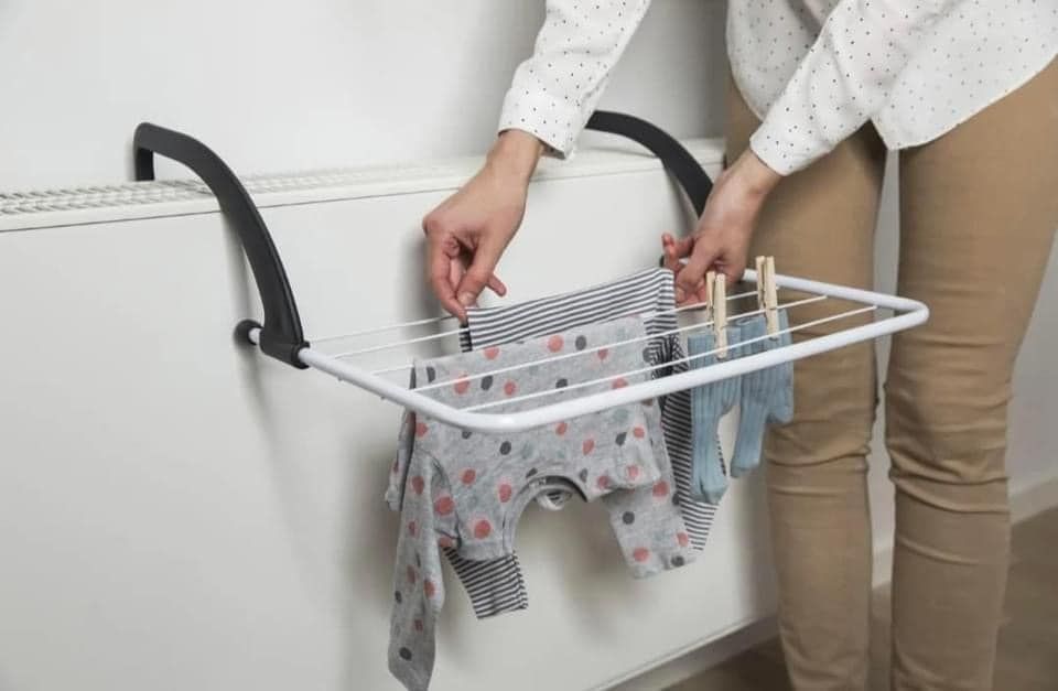 Giá phơi quần áo mini gấp gọn Vileda