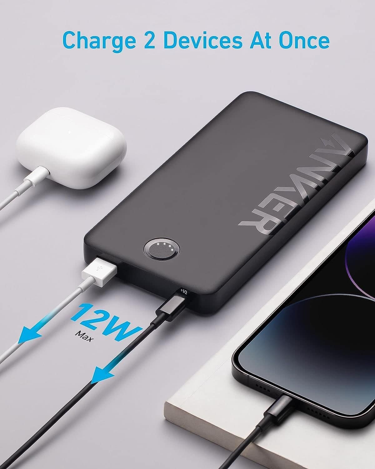 Sạc dự phòng Anker Power Bank 10000 mAh