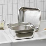 Bộ chậu rửa vuông inox 8L đa năng Wagensteiger