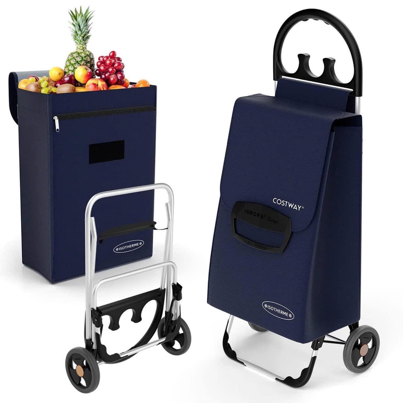 Xe kéo siêu nhẹ Costway - Made in Italy