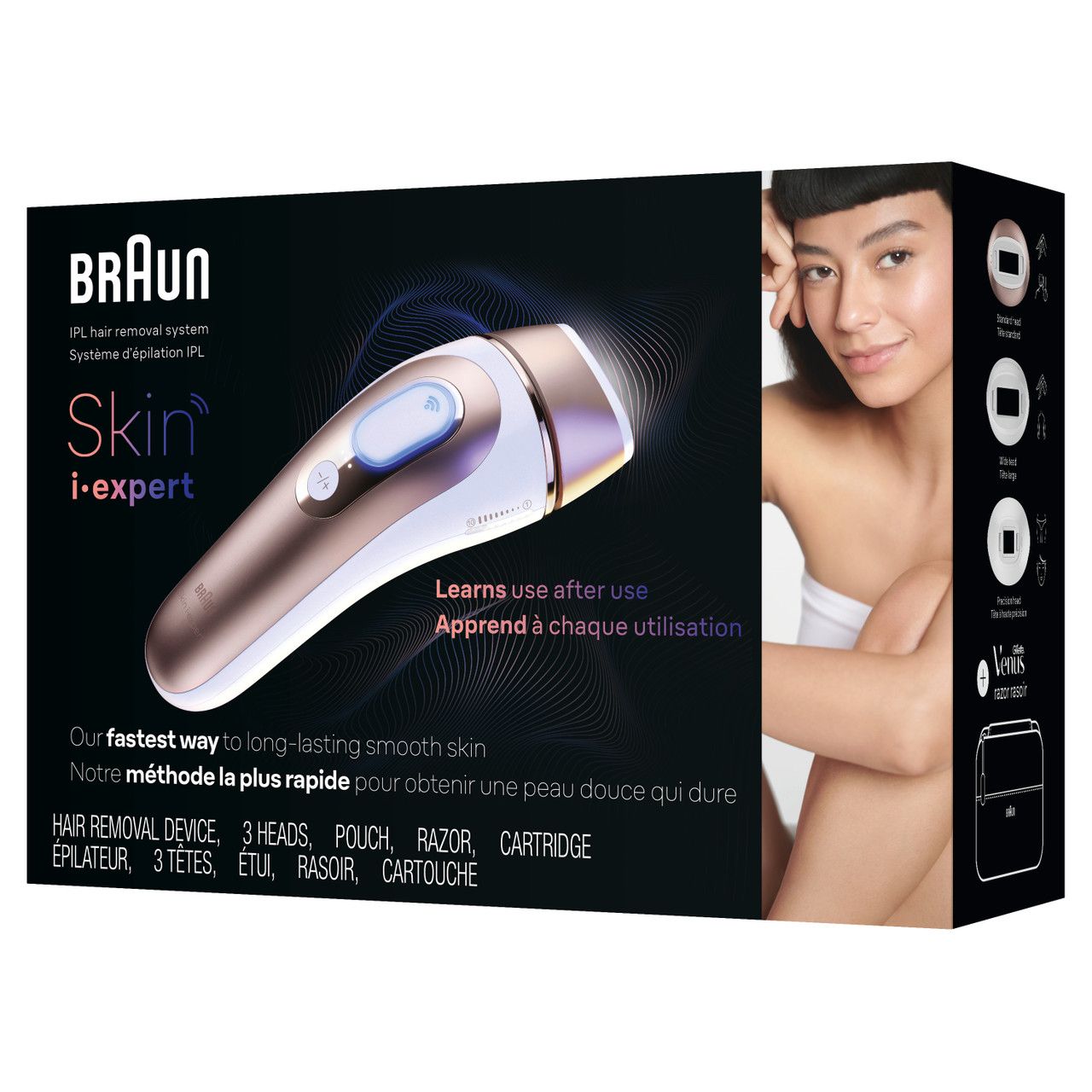 Máy triệt lông thông minh Braun Skin i·expert Smart IPL - PL7243