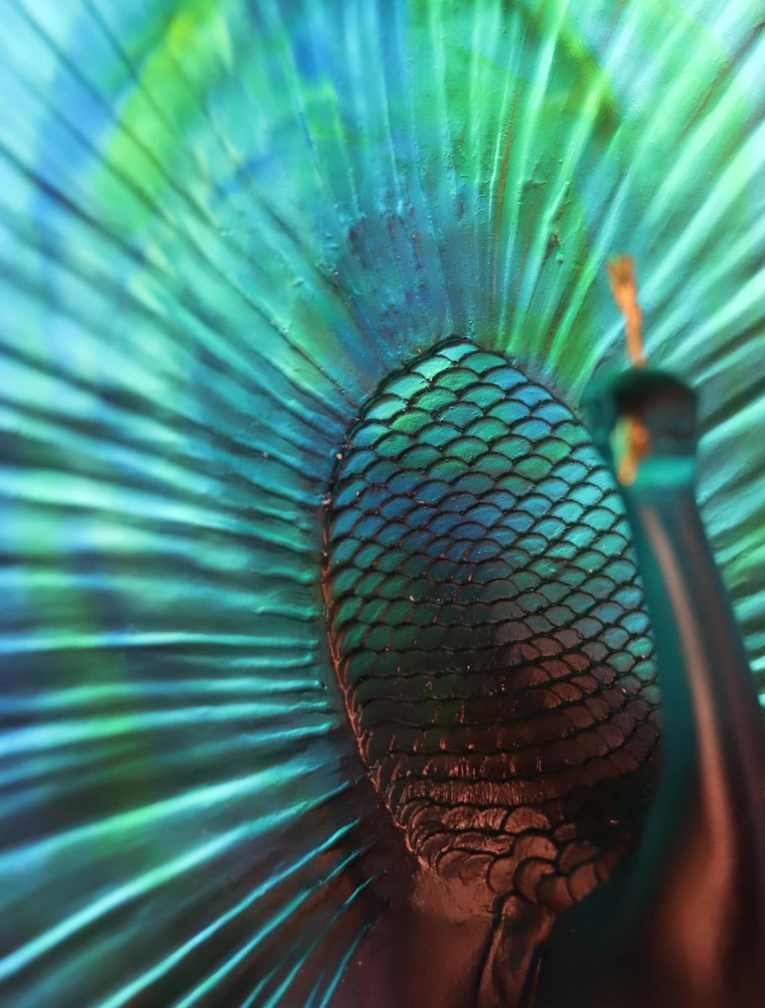 Mô hình Chim Công Xanh Daum từ nhà thiết kế Madeleine van der Knoop