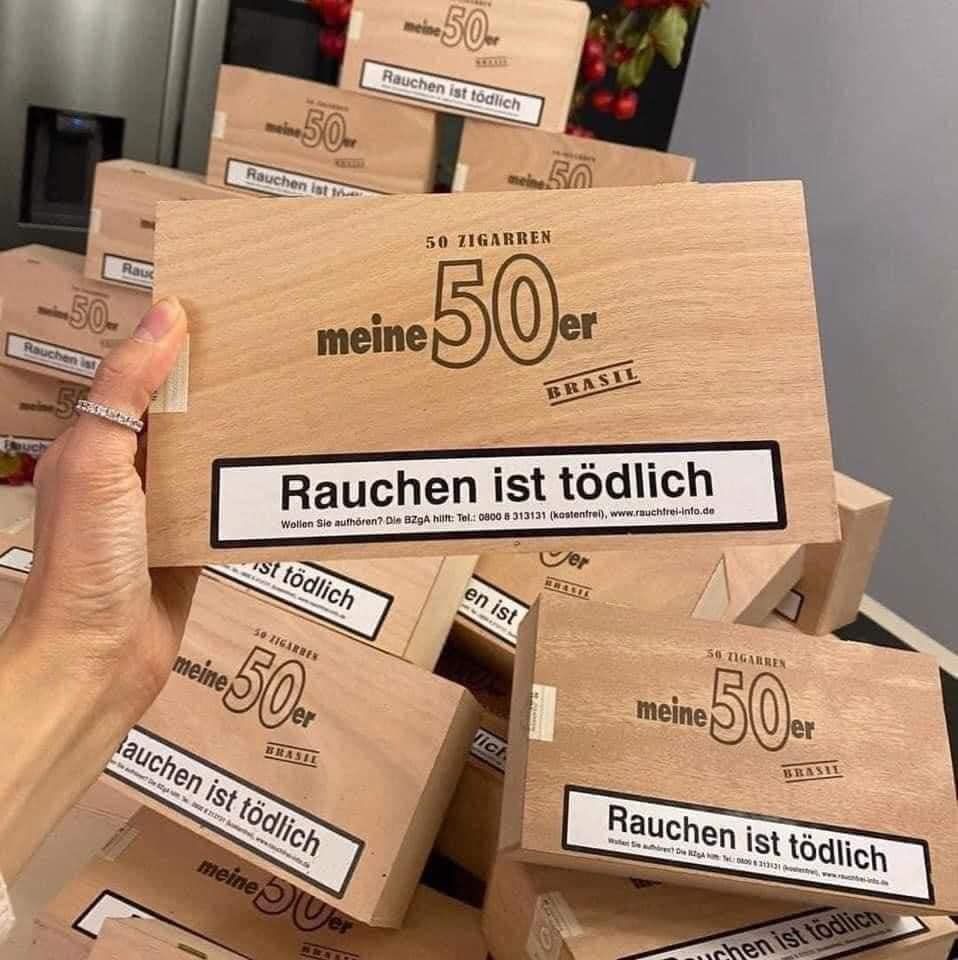 Xì gà Meine 50er Brazil - Hộp 50 điếu