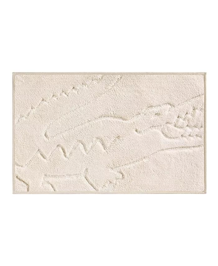 Thảm nhà tắm in hình logo cá sấu Lacoste