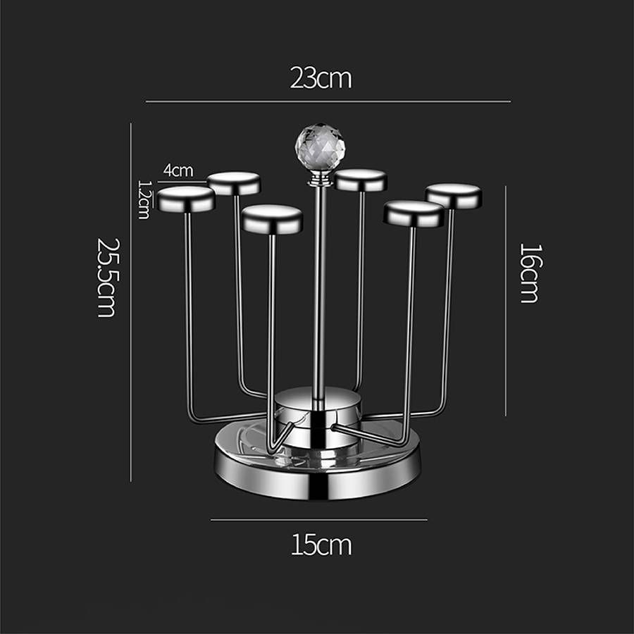 Giá úp cốc chén xoay 360 độ Kacheeg