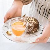 Bộ cốc trái tim 2 lớp cách nhiệt Goldinger