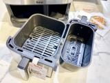 Nồi chiên không dầu điện tử Tefal Dual Easy Fry & Grill EY905D10 8,3L