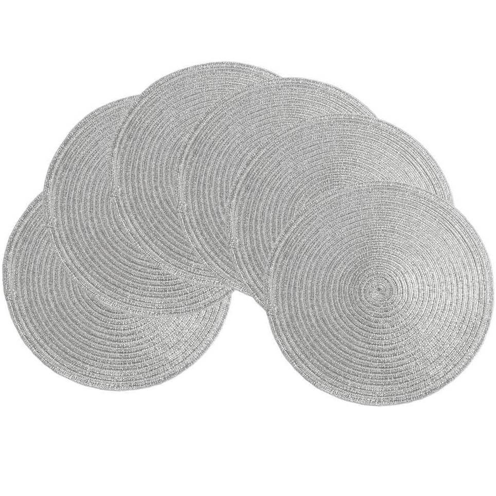 Bộ tấm lót bàn ăn 12 miếng Shacos hình tròn 38cm