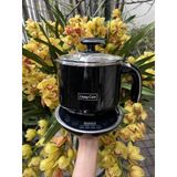 Nồi lẩu kèm bếp đa năng Hàn Quốc Multi Cook 1500ml Màu Đen
