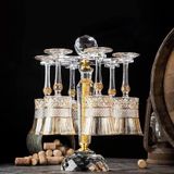 Giá treo ly pha lê sang trọng Elegant Desktop Crystal