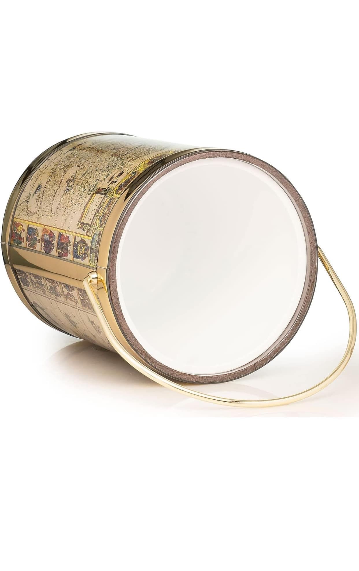 Xô đá ướp lạnh họa tiết bản đồ cổ nước Mỹ 5L