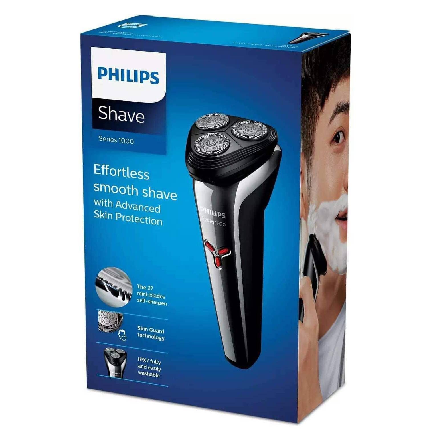 Máy cạo râu khô và ướt Philips S1301/02
