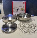 Nồi lẩu hấp Zwilling Plus Smoker 2in1 28cm