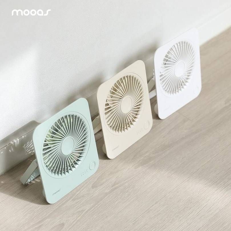 Quạt tích điện Mini Mooas Made in Korea