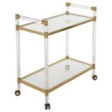 Bar cart cao cấp Safavieh