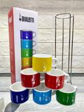 Bộ 6 cốc Bialetti Stackable Mugs nhiều màu