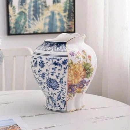 Bình hoa mùa xuân 2 mặt cao cấp