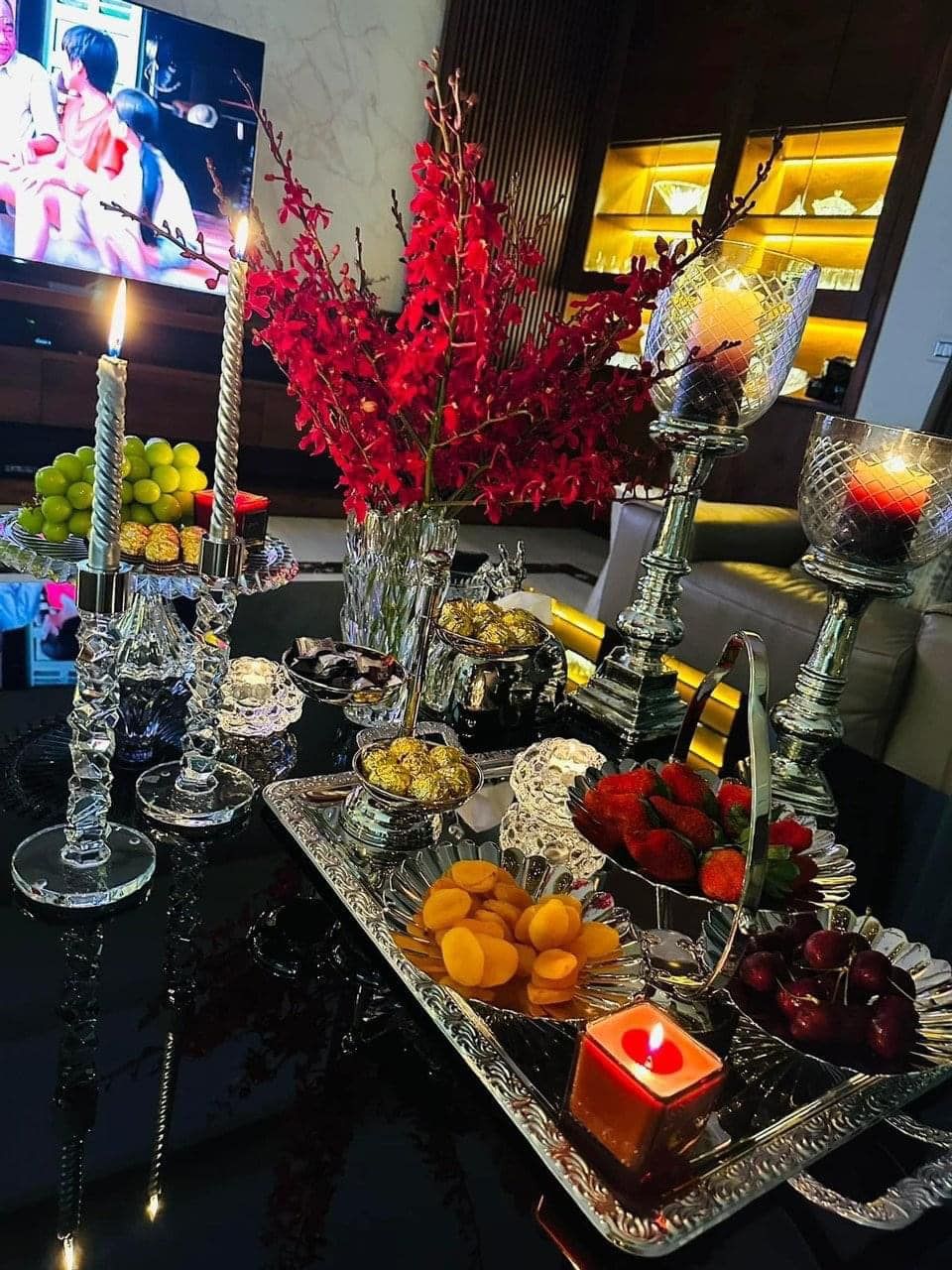 Bộ 2 chân nến Loberon Layci