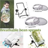 Bộ 2 lọ nảy mầm kèm giá đỡ Mason