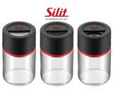 Bộ 3 lọ đựng gia vị Silit Storio