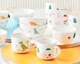Bộ 3 món bát, cốc sứ Dinnerware