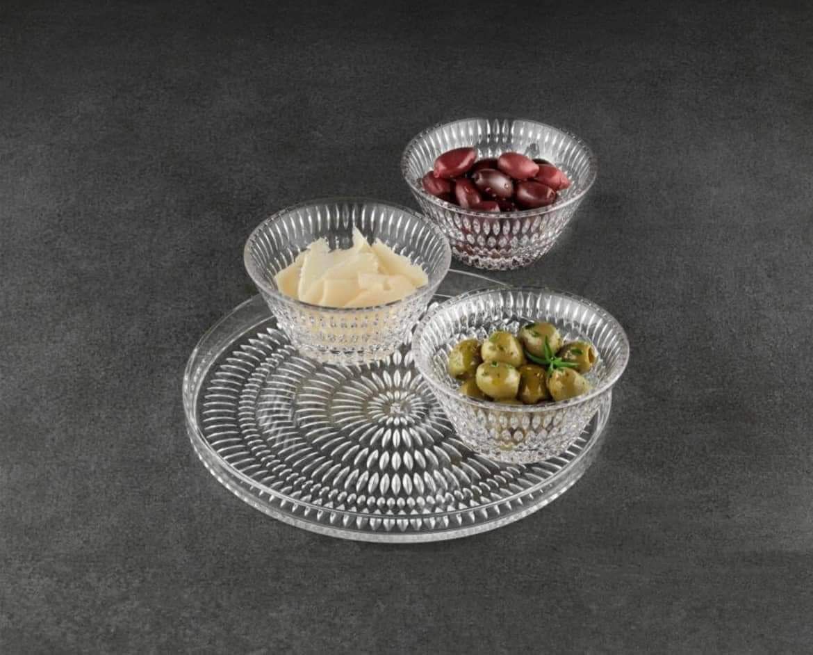 Bộ 4 món pha lê Nachtmann Ethno