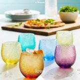 Bộ 6 cốc màu cầu vồng IVV 250ml