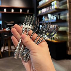 Bộ 6 dĩa ăn hoa quả inox Lucuku