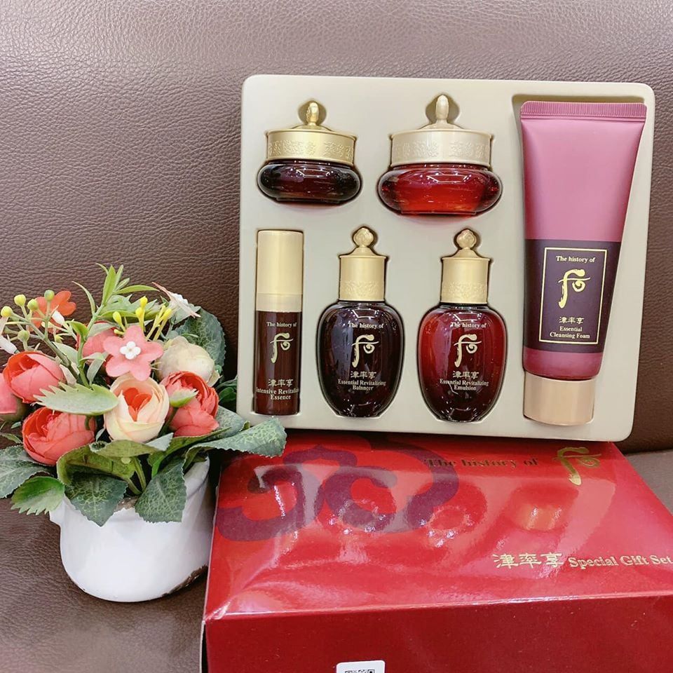 Bộ 6 món dưỡng da Whoo đỏ
