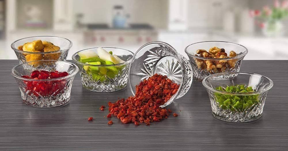 Bộ bát chấm pha lê 6 món Dublin