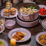 Bộ bếp từ nồi gang 24cm Staub