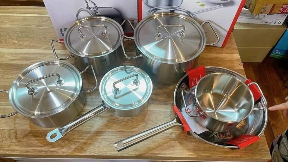 Bộ nồi chảo 6 món Zwilling Twin