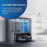Robot lau nhà, hút bụi Ecovacs Deebot X1 Turbo