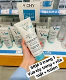 Sữa Rửa Mặt Tẩy Trang 3 Tác Dụng Purete Thermale 3In1 Vichy 100Ml