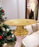 Chân bồng hoa quả dát vàng 9999