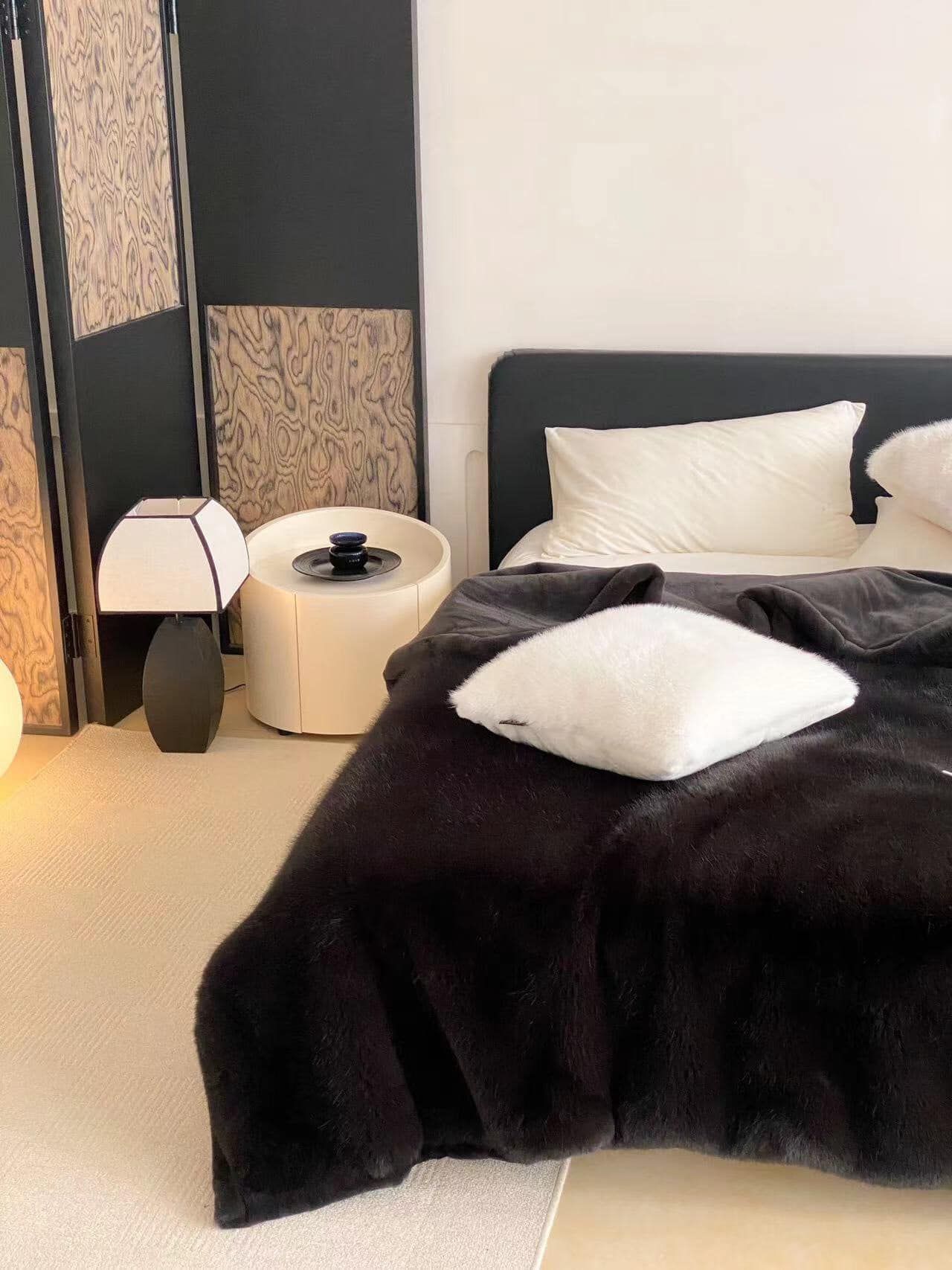 Chăn lông rái cá