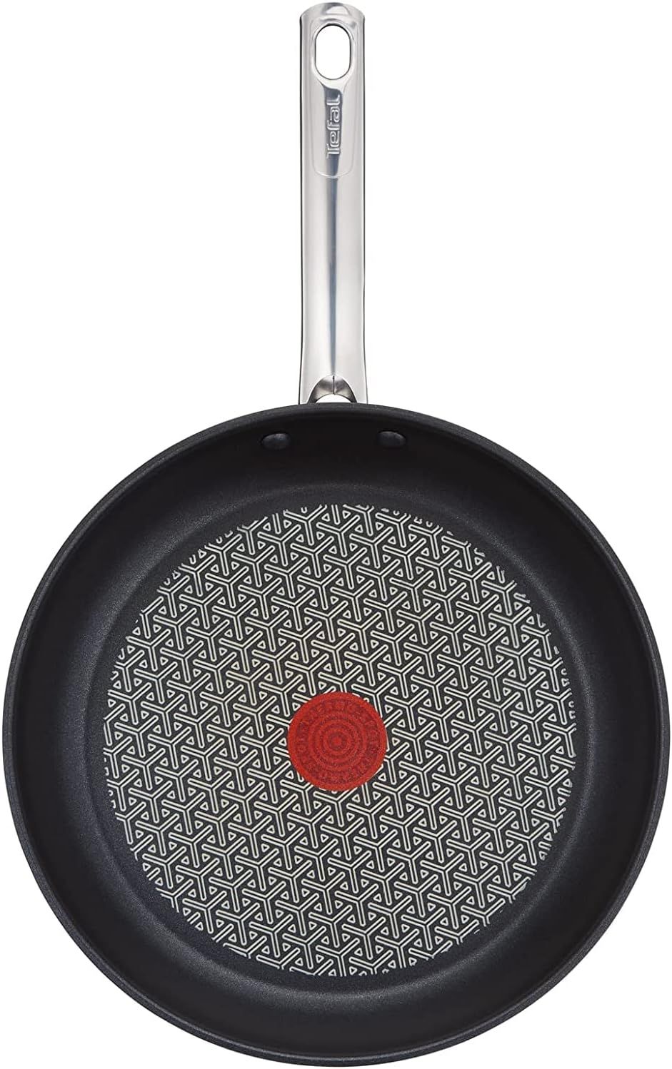 Batterie De 3 Poêles Tefal Duetto On – 20, 24 Et 28 Cm, Inox Haute Qualité, Revêtement Power Resist, Garantie 10 Ans