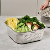 Chậu Inox Casabeni vuông