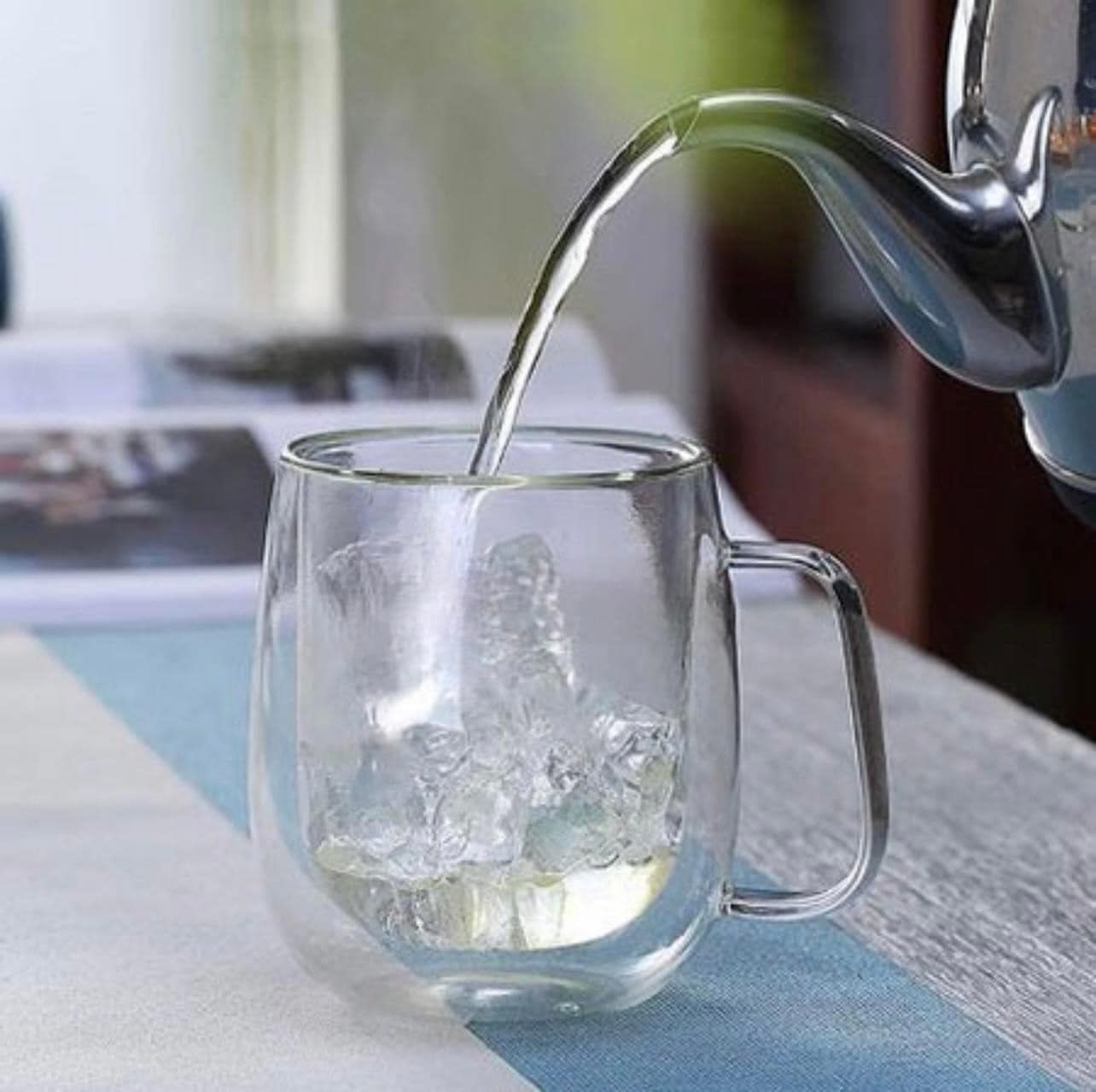 Bộ 4 cốc 2 lớp cách nhiệt có quai Bodum Casava italia 350ml